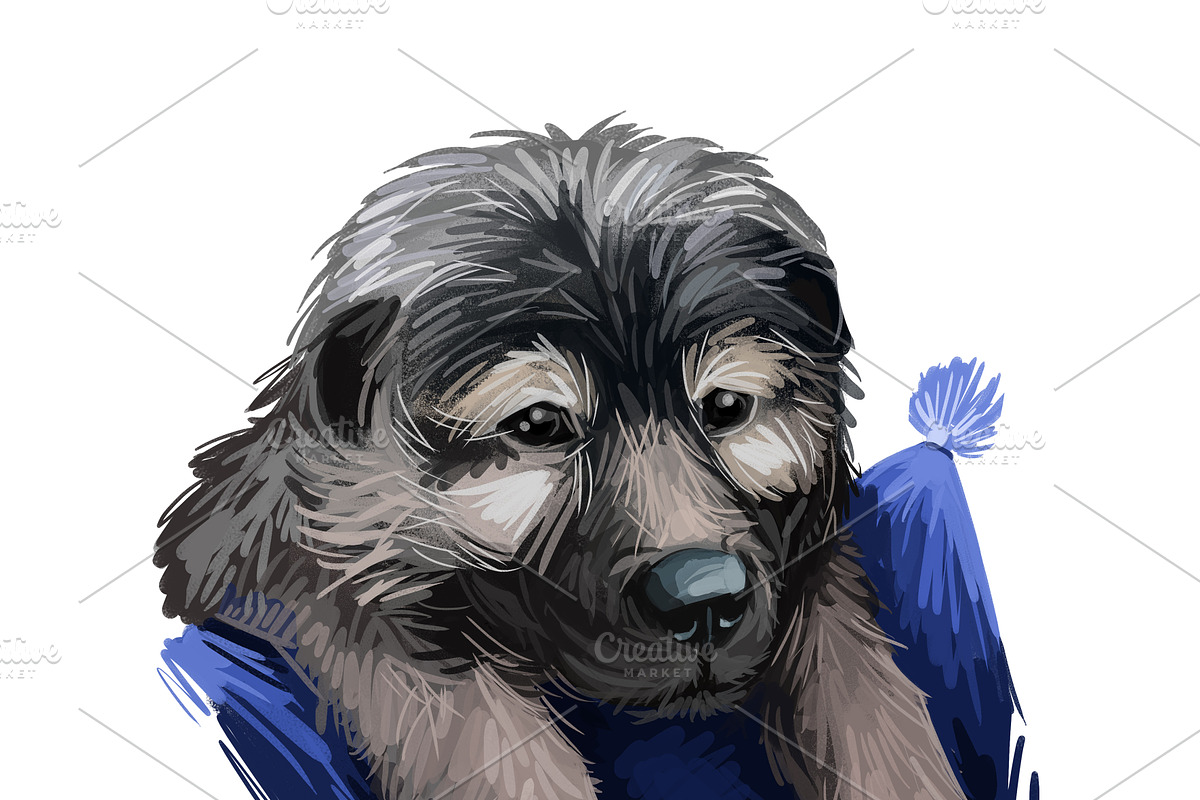 Puppies Dog Breeds Big Bundle 135Pcs, an Animal Illustration by Dneprstock (Photo 20 of 68)