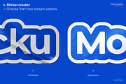 Sticker's Branding Mockup Bundle, a Packaging Mockup by Mocku (Thumbnail 5 of 25)