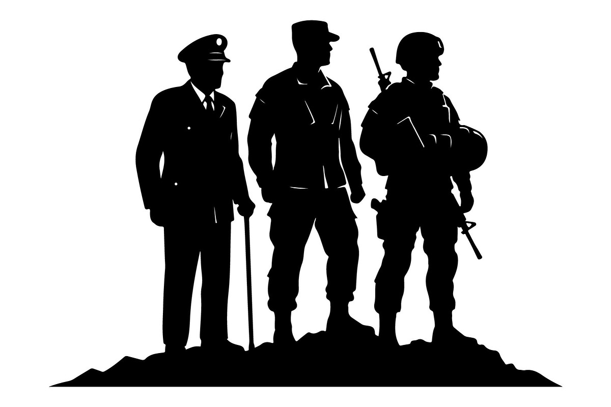 Military Heroes Group, an Object Graphic by Gfx_Store (Photo 11 of 16)