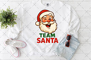 Funny Winking Santa Claus, an Illustration by Craft Nest (Thumbnail 6 of 6)