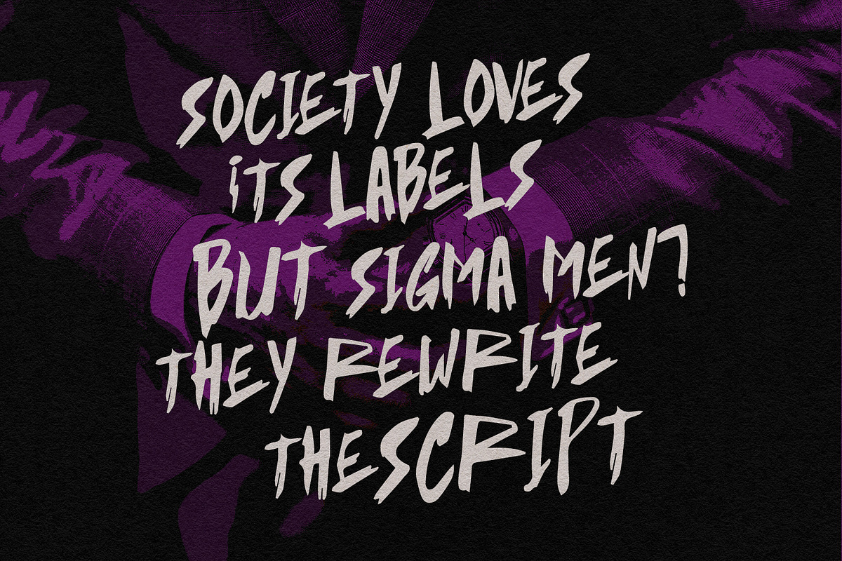 Lamilos Authentic Freehand Style, a Handwritten Font by Maulana Creative (Photo 4 of 7)