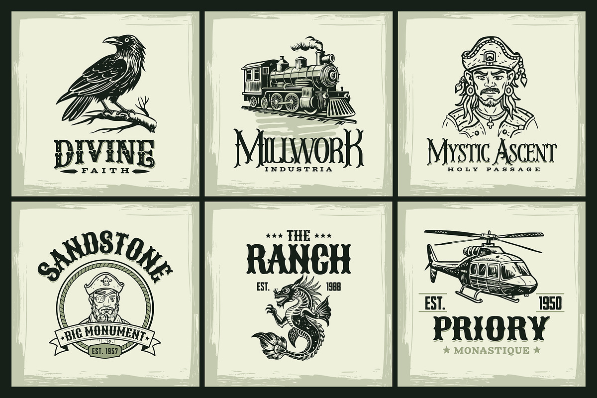 325 Vintage Adventure and Travel, a Transportation Illustration by Creative Stall (Photo 3 of 22)