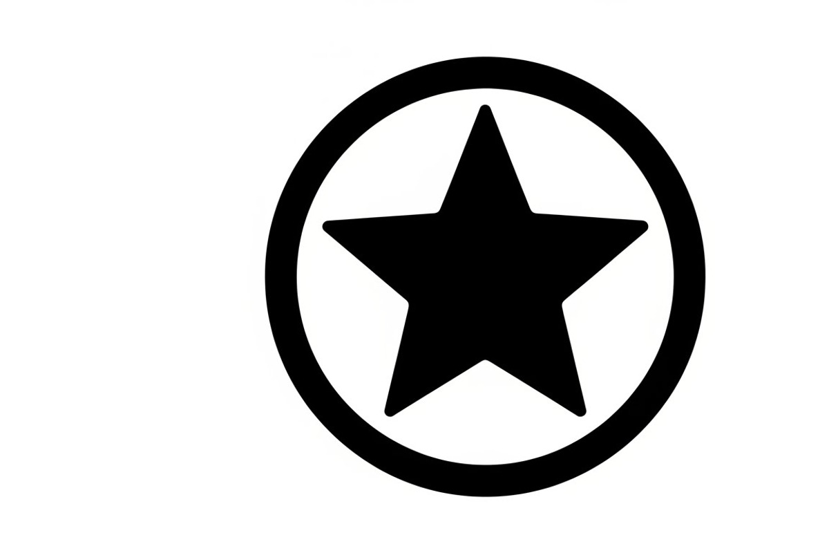 Modern star icon vector logo design, an Illustration by Amazin_art (Photo 2 of 21)
