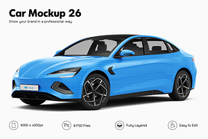 Car Mockup 26
