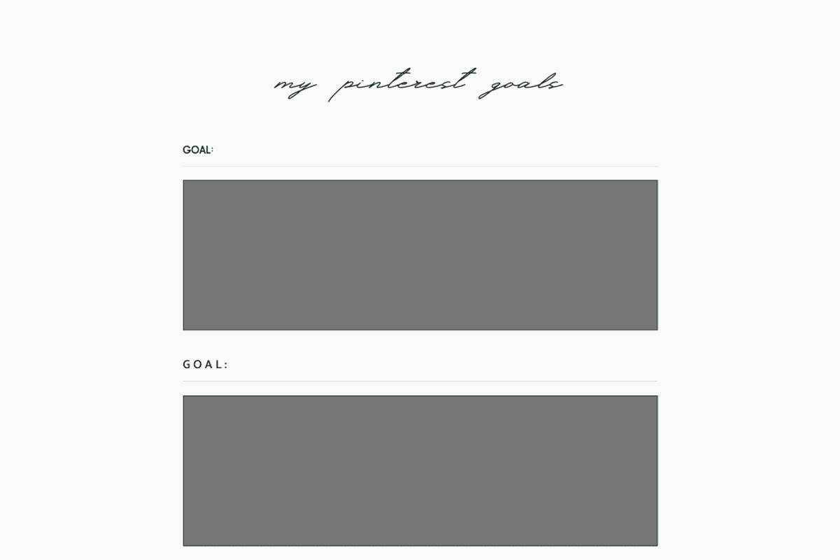 DFY Pinterest Marketing Planner[PLR], a Stationery Template by Brand Your Biz Co. (Photo 6 of 10)