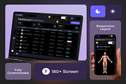 MedKit Medical SaaS Dashboard UI KIT, an UI Kit Template by Creative Perspective (Thumbnail 2 of 7)