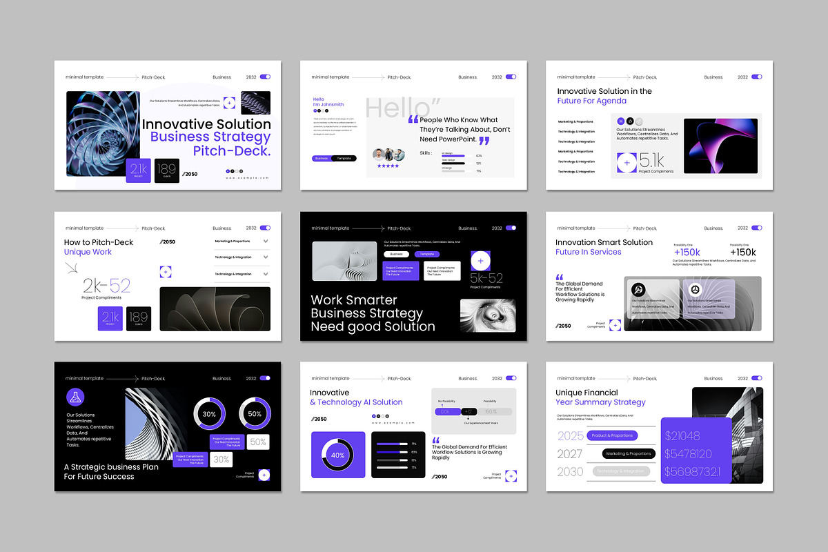 Innovative Business Pitch-Deck, a Presentation Template by Slide-Agency (Photo 6 of 8)
