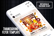 Thanksgiving Party Flyer, a Templates & Theme by MithilaCreation (Thumbnail 4 of 6)