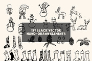 Hand-drawn christmas illustrations, a Seasonal Illustration by Lise & Mike–Visual Makers (Thumbnail 7 of 7)