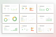 Modern Soft KPI Dashboard PowerPoint, a Presentation Template by Coco Bloom (Thumbnail 3 of 4)