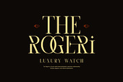 Saore Luxury Ligature Serif Font, a Serif Font by Perfectype (Thumbnail 2 of 8)
