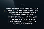 Gluf-Futuristic Font, a Sans Serif Font by Fortunes Co (Thumbnail 4 of 8)