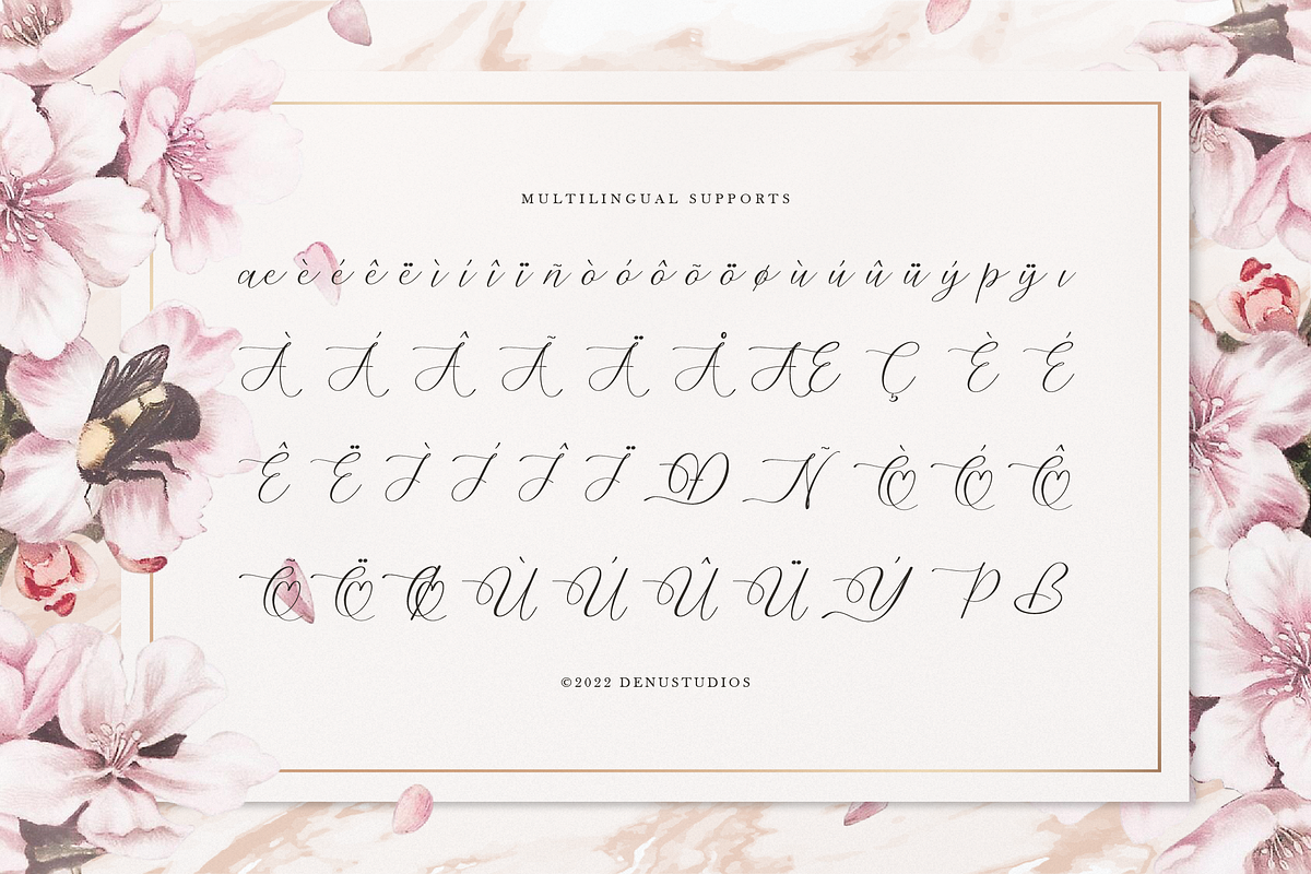 Mielssai | Beauty Chic Font, a Script Font by Denustudios (Photo 12 of 12)