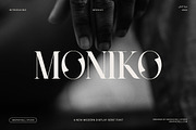 Moniko - Elegant Serif Font, a Serif Font by Graphicxell (Thumbnail 1 of 8)