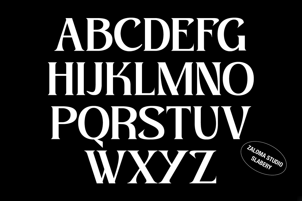 Slabery, a Serif Font by Zaloma Studio (Photo 16 of 18)