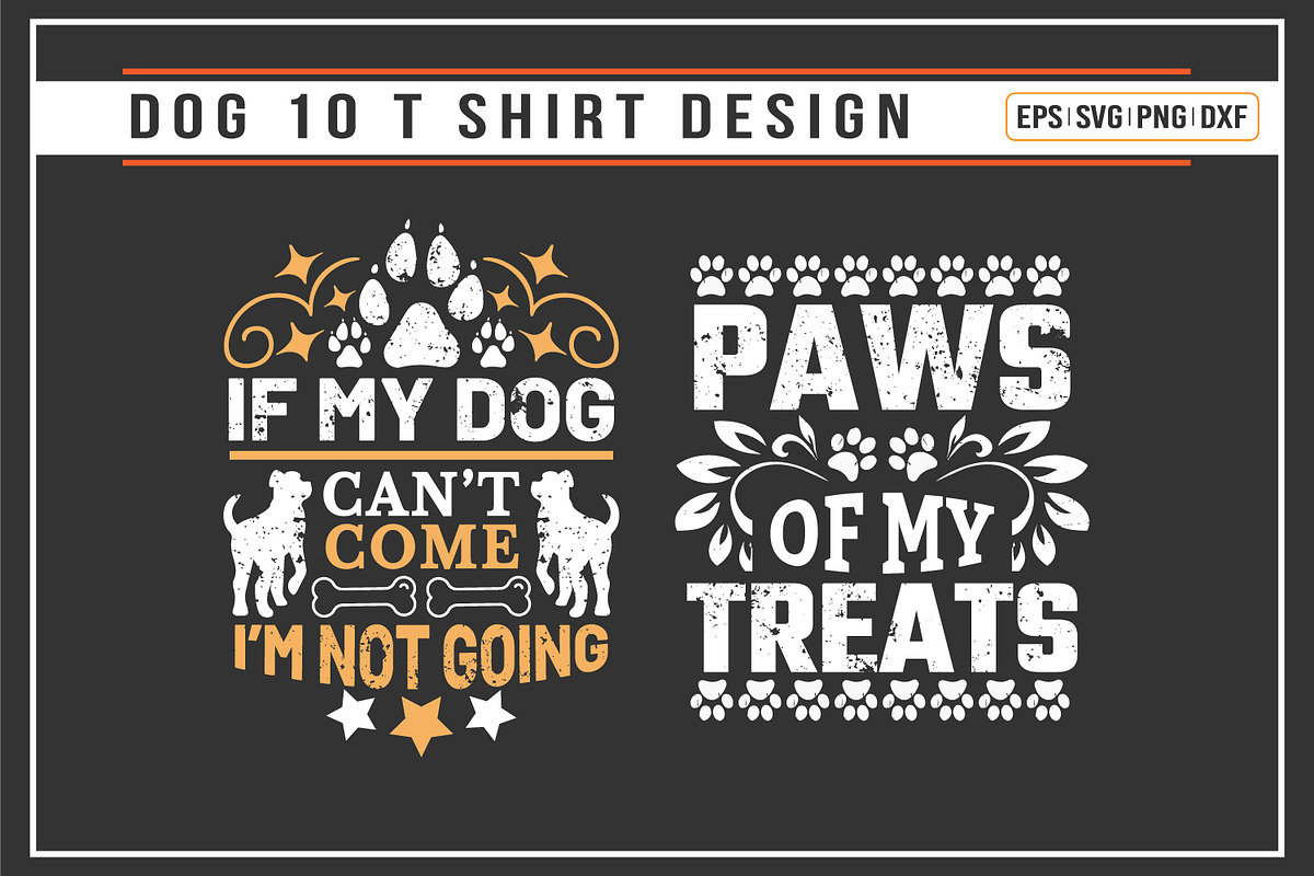 Dog typographic t shirt bundle, a Graphic by Uniquesvg99 (Photo 4 of 12)