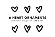 Valentines Bundle Hearts & Lettering, an Object Graphic by Heartmade by Claudia (Thumbnail 8 of 11)