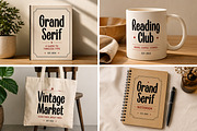 Grand Serif, a Script Font by Wow Magic (Thumbnail 3 of 5)