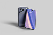 Minimalist iPhone 17 Mockup, a Mockup by ianmikraz (Thumbnail 4 of 5)