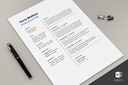 Hired Resume Template CV, a Resume Template by Totora Studio (Thumbnail 2 of 4)