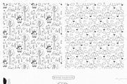 Black & White Winter Patterns, a Pattern Graphic by Lisa Glanz (Thumbnail 7 of 13)