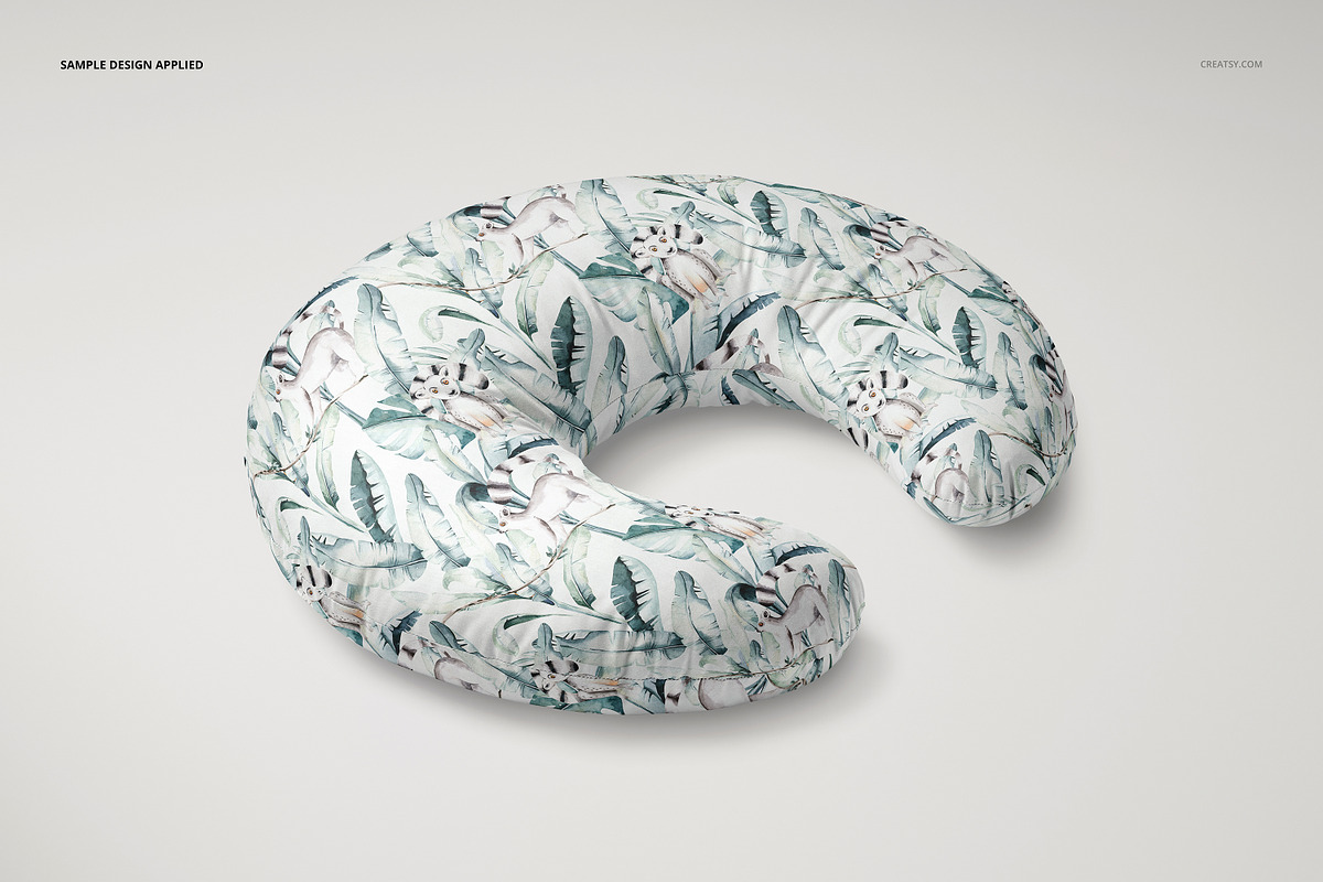 Nursing Pillow Mockup Set, a Product Mockup by Creatsy (Photo 4 of 8)