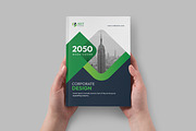 Corporate Book Cover Design Template, a Print Template by VectStock (Thumbnail 4 of 4)