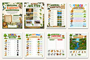 Wildlife Explorer Workbook, a Stationery Template by Designmela01 (Thumbnail 2 of 5)