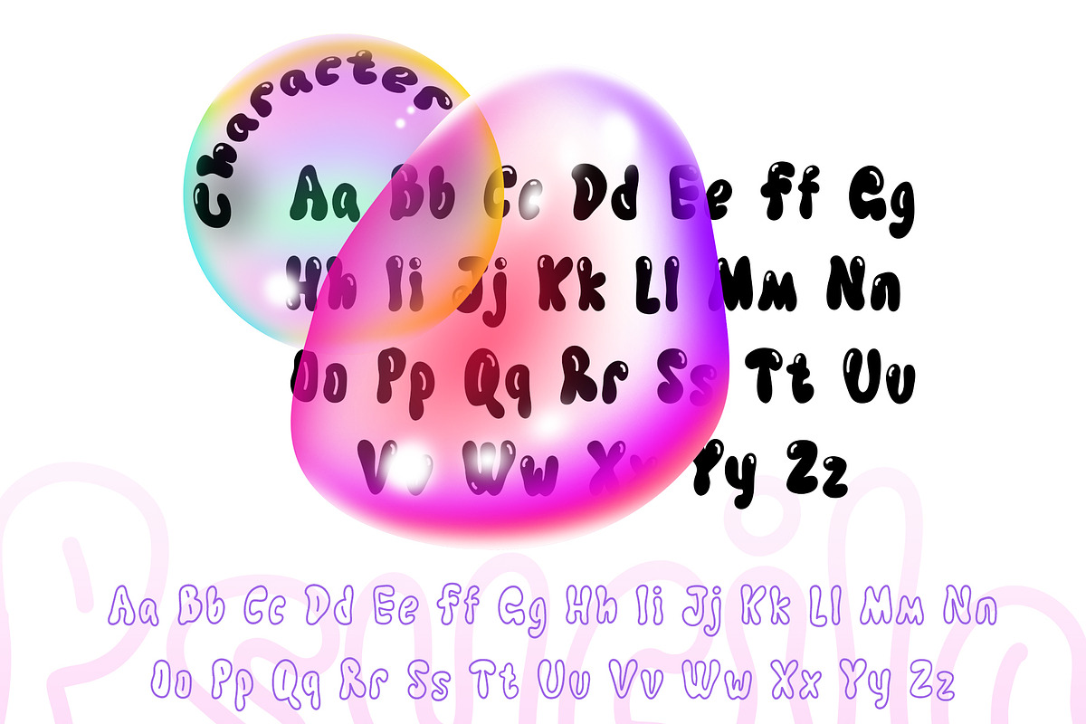 Psycila A Fun Display Font, a Handwritten Font by Tera Asset Garage (Photo 3 of 7)