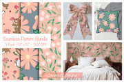 Spring Bunny Mini Pattern Collection, an Illustration by Johanna V. Creative (Thumbnail 1 of 4)
