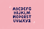 Clouddy font, a Handwritten Font by JJuta (Thumbnail 5 of 6)