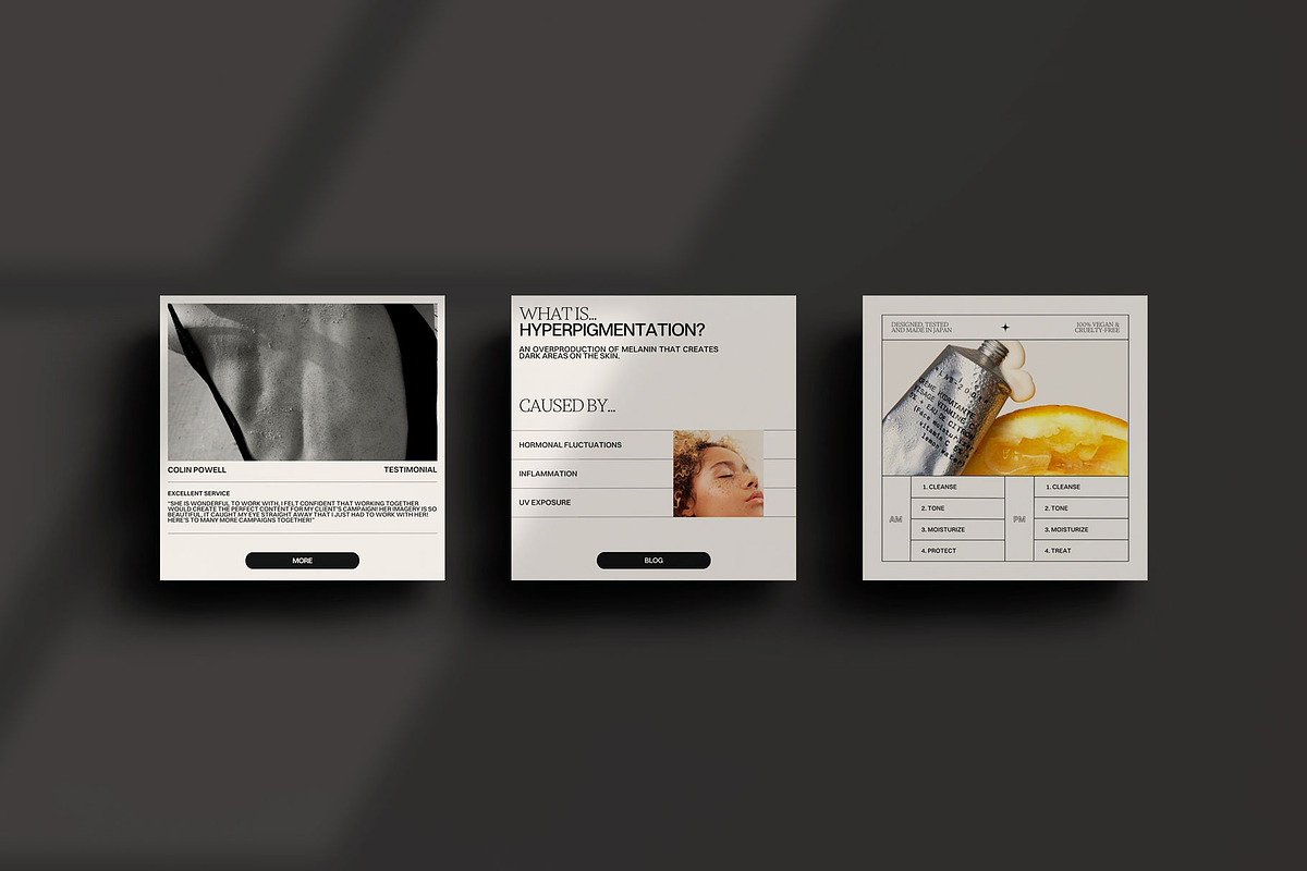 Beauty Instagram Post, a Social Media Template by Moscovita Studio (Photo 9 of 20)