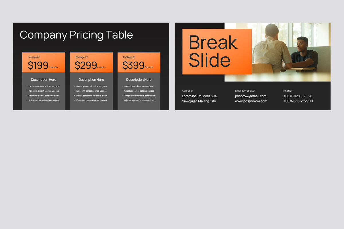 Business Report PowerPoint, a Presentation Template by rgbryand (Photo 4 of 7)
