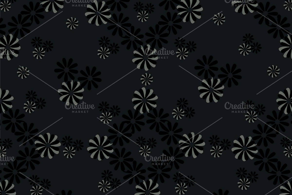Floral 12 Textile Patterns Bundle, a Pattern Graphic by Aban's World (Photo 12 of 13)