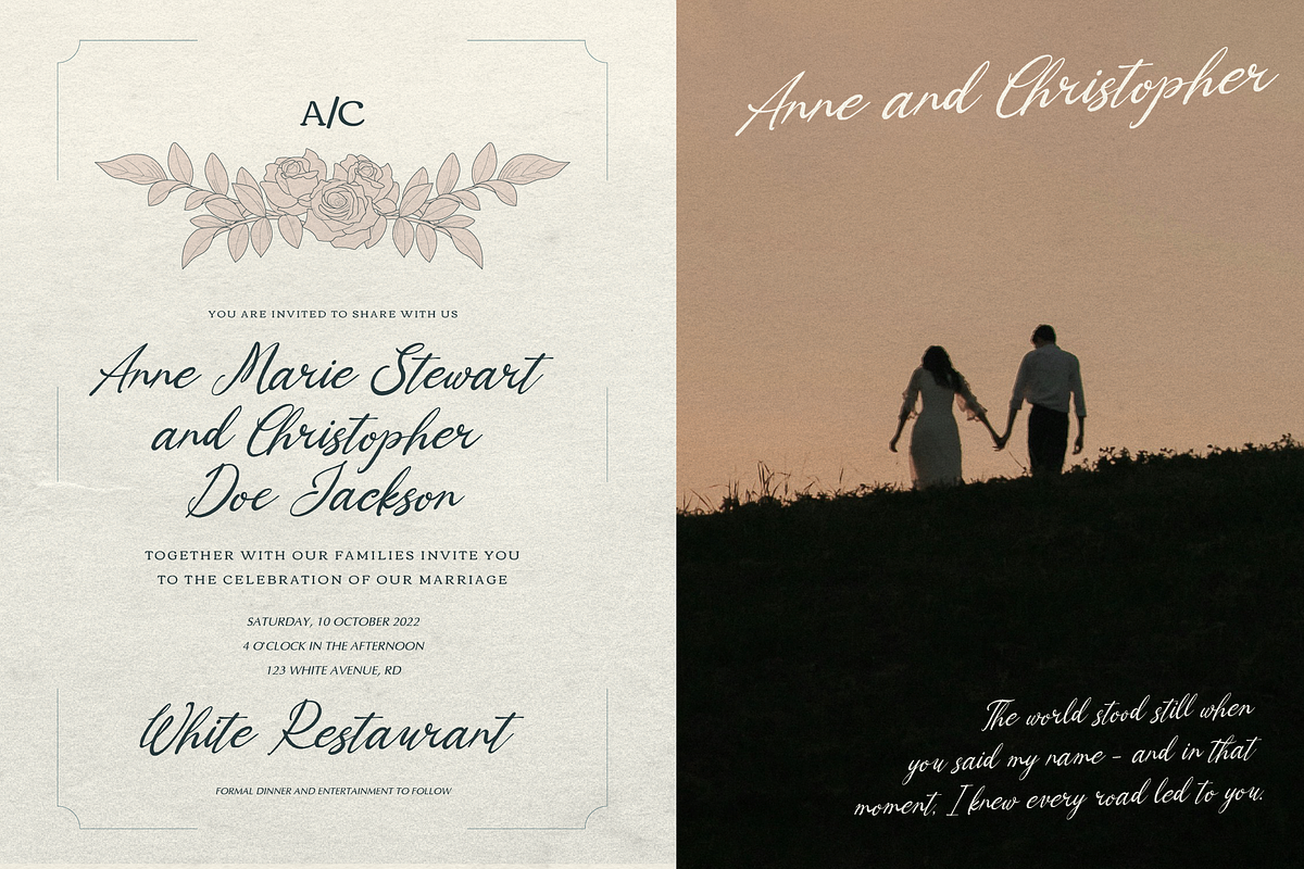 Mercyst Archangell Handwritten, a Font by gracetype_studio (Photo 8 of 12)