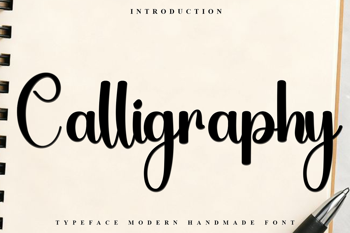 Calligraphy, a Handwritten Font by FreshTypeINK (Photo 1 of 8)