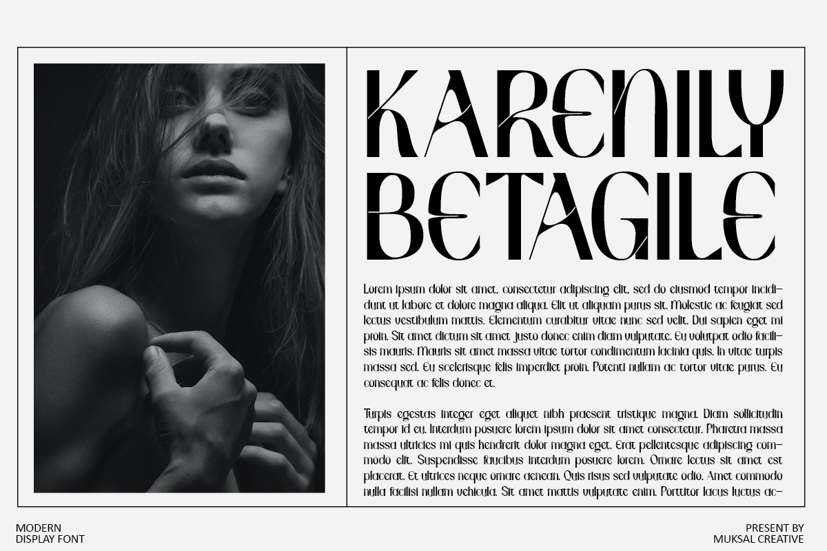 Beron, a Blackletter Font by Muksal Creative (Photo 3 of 9)