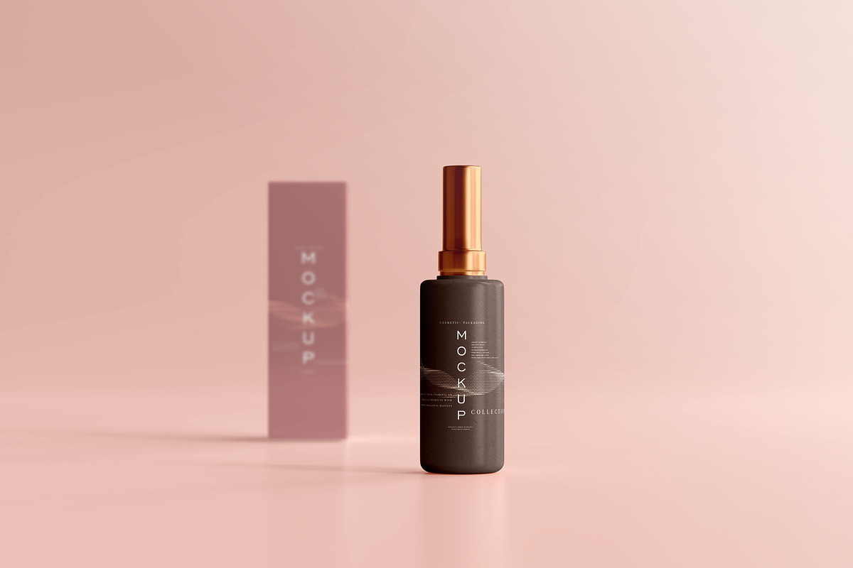 390+ Cosmetic Branding Mockup Scenes, a Cups & Container Mockup by pmvch (Photo 235 of 367)