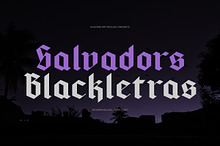 Salvadors | Modern Blackletter