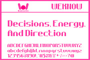 Take action font, a Sans Serif Font by weknow (Thumbnail 3 of 8)