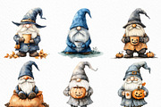 Halloween Coffee Gnome Clipart, an Illustration by Craft Nest (Thumbnail 5 of 6)