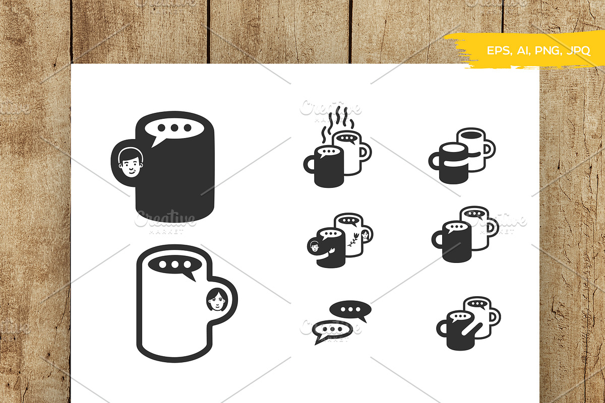 Logo of Sweet Cup, Love Cup, a Branding & Logo Template by DOBROGRAPH (Photo 2 of 3)