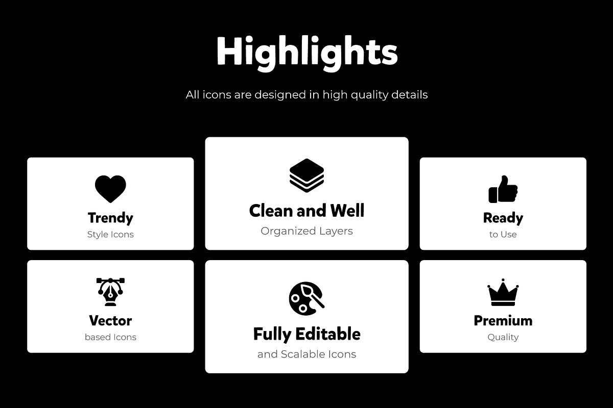 Set of Fintech Solid Icons, a Solid Icon by Brickclay (Photo 3 of 7)
