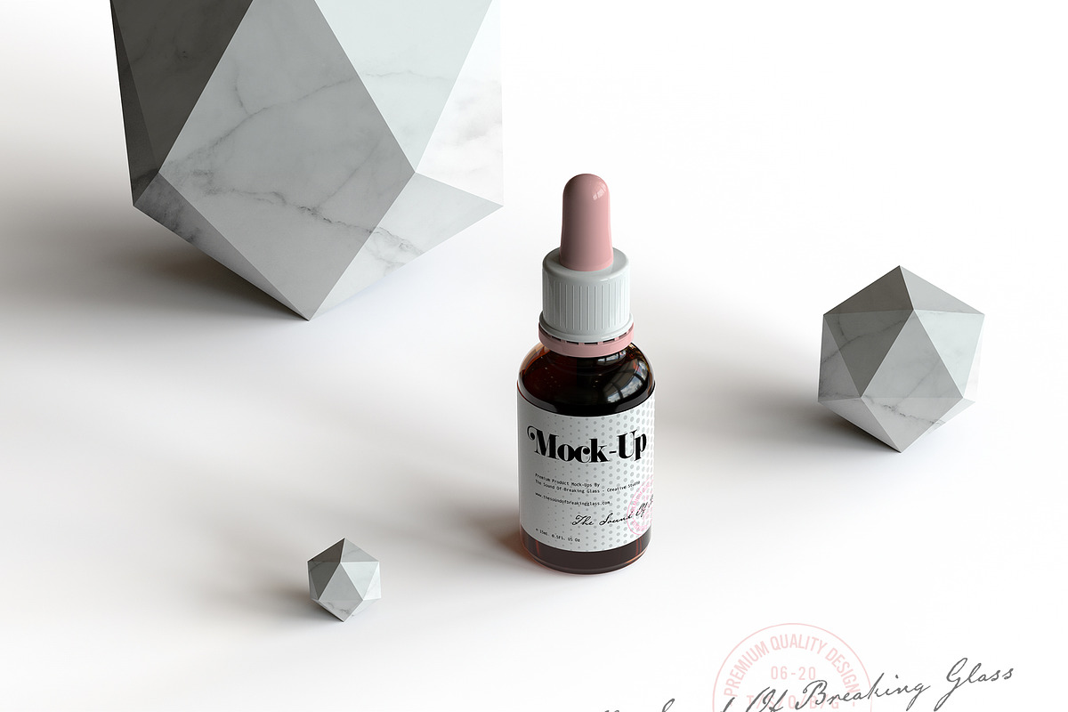 Dropper Bottle & Box Mock-Up BUNDLE, a Cups & Container Mockup by TSOBG (Photo 11 of 35)