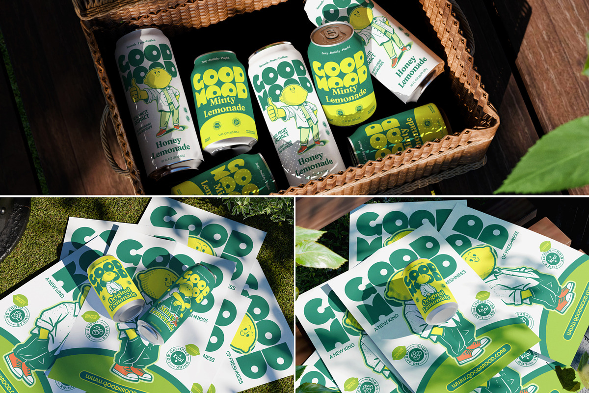 Soda Drink Can Mockup & Packaging, a Packaging Mockup by Vitora Mockup (Photo 10 of 12)