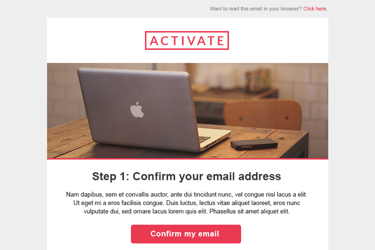 Activate Email Template + Builder, an Email Template by Digico (Photo 2 of 5)