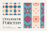Ornament Patterns V02, a Pattern Graphic by dvtchk (Thumbnail 1 of 3)