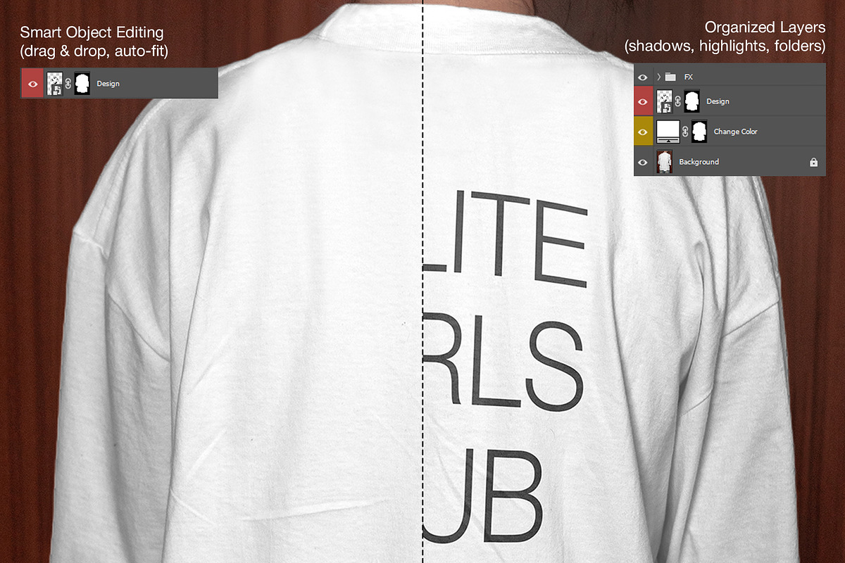 Boxy T-Shirt Mockup w/ Model, a Shirt Mockup by Mocktopia (Photo 7 of 10)