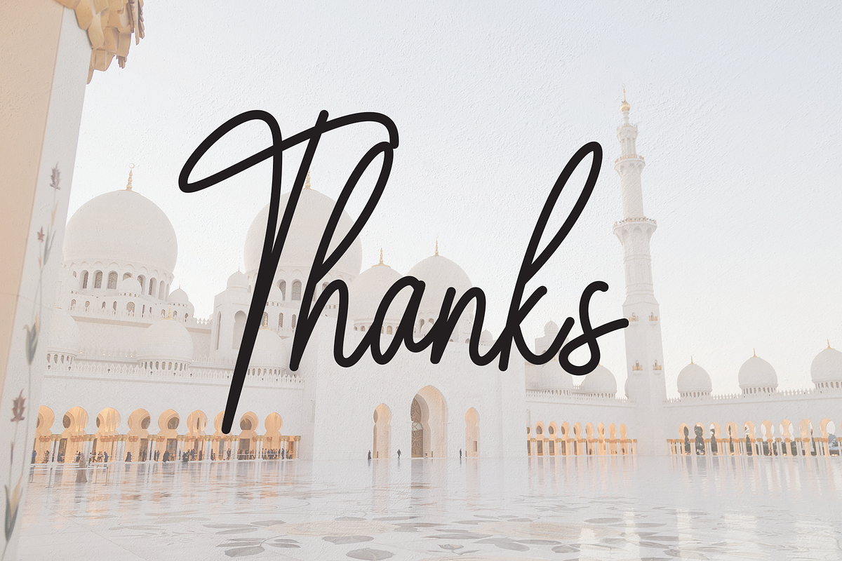 Ramadan Signature | Script Font, a Script Font by Scratchones (Photo 3 of 8)