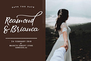 Vearmind, a Script Font by James Corona (Thumbnail 5 of 8)
